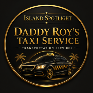 Daddy Roy's taxi service symbol