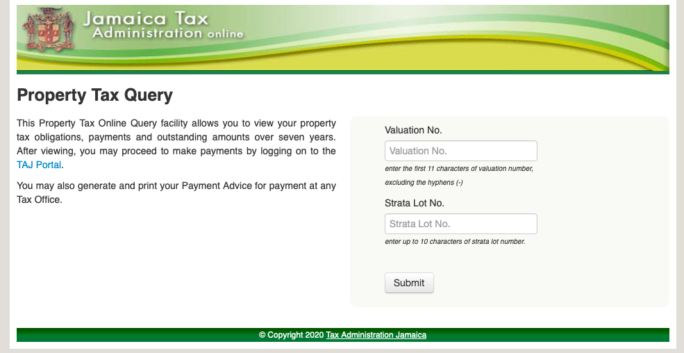 Pay Jamaican Property Taxes Online from Abroad: A Step-by-Step Guide screenshot 2026 06 01 at 2.17.07 pm