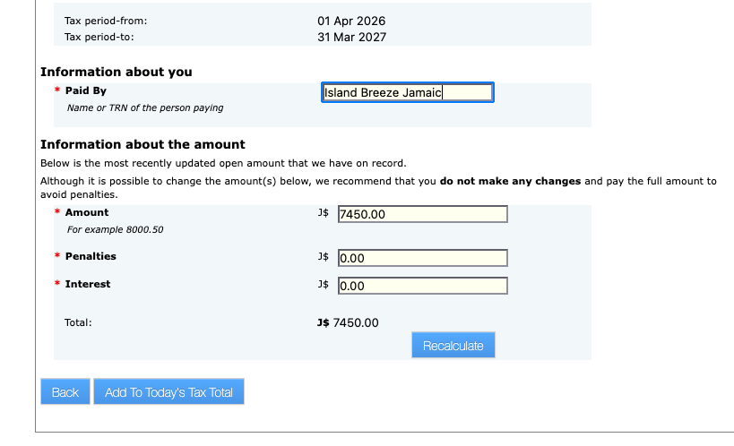 Pay Jamaican Property Taxes Online from Abroad: A Step-by-Step Guide screenshot 2026 06 04 at 9.11.53 pm